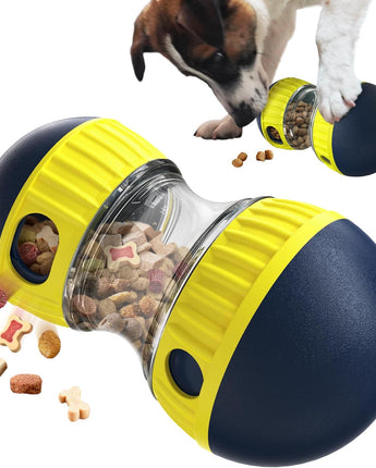 Puppy/Dog Interactive Indestructible Toy With Adjustable Food/Treat Dispenser - Green Light Youth LLC