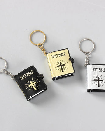 Mini HOLY BIBLE Keychain - Green Light Youth LLC