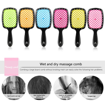 Tangle-Free Hair Brush - Green Light Youth LLC