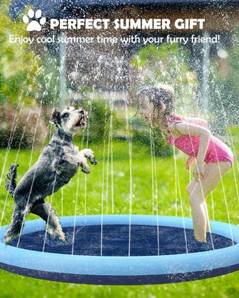 Puppy-N-Friends Splash Sprinkler Pool Pad - Green Light Youth LLC