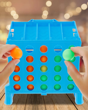 Finger Shot Family Game - CONNECT FOUR Board GAME! - Green Light Youth LLC