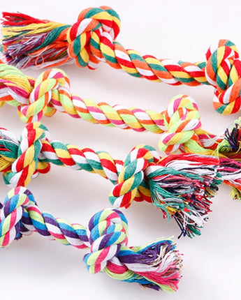 Colorful Pet Bite Rope Toy - Green Light Youth LLC