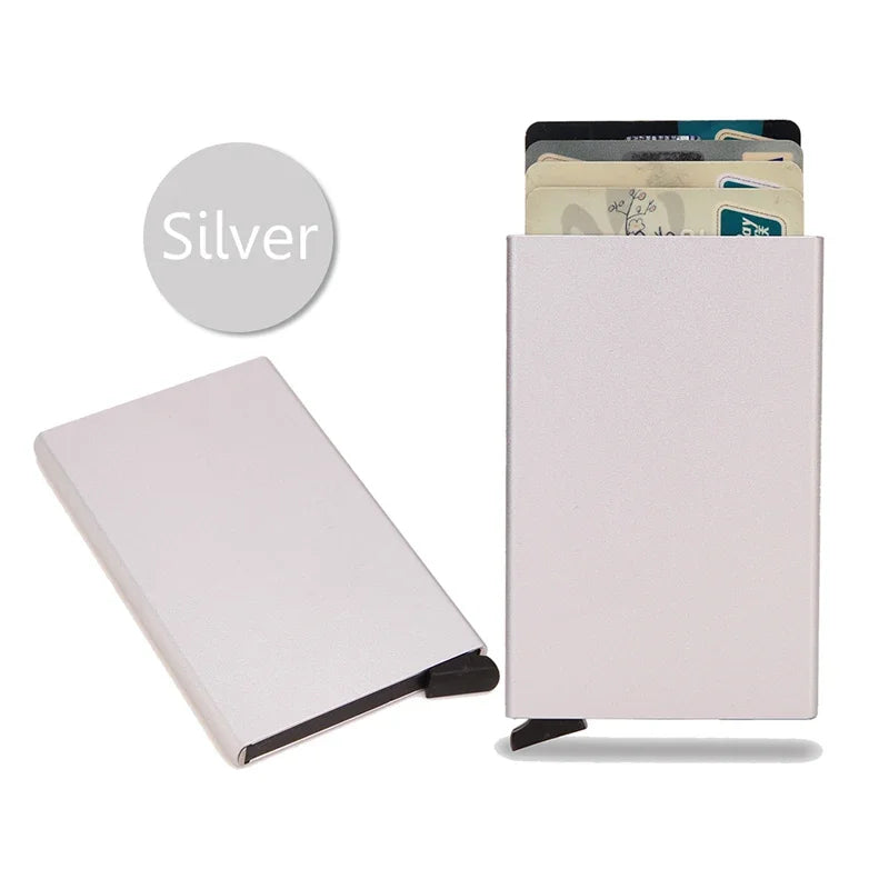 Thin Metallic RFID Wallet - Green Light Youth LLC