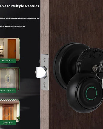 Smart Fingerprint Door Lock - Green Light Youth LLC