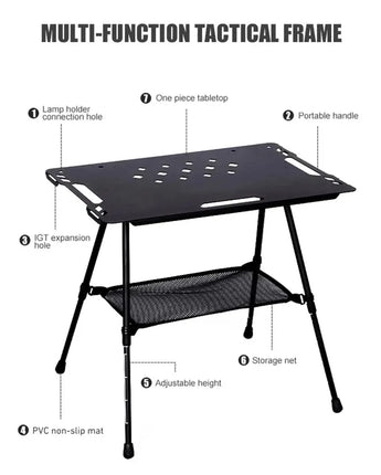 Multi-Use Camping Table - Green Light Youth LLC