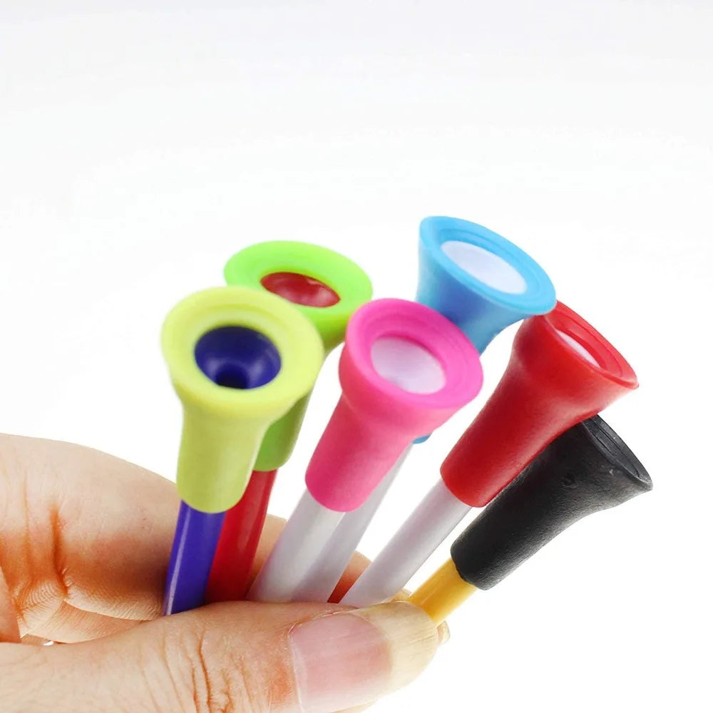 Colorful Rubber Top Golf Tees - Green Light Youth LLC