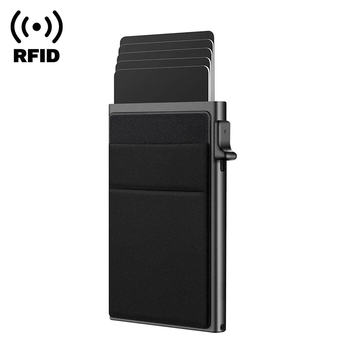 Thin Metallic RFID Wallet - Green Light Youth LLC