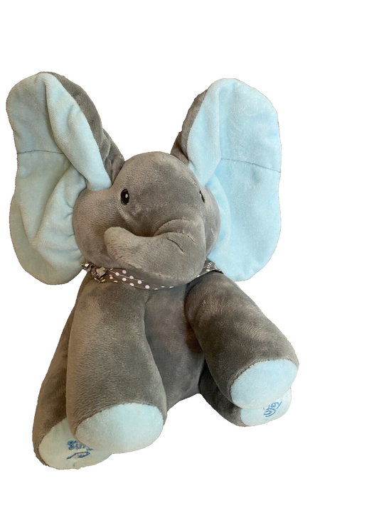 Peek-a-Boo Musical Stuffed Elephant for Kids
